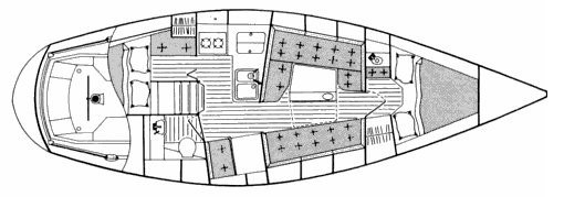 Attitude — Sabre 34 Targa Aft-Cabin Sloop — photo 23