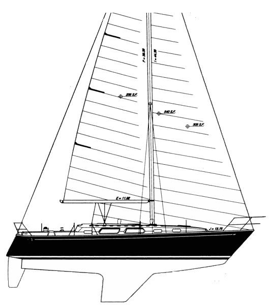 Attitude — Sabre 34 Targa Aft-Cabin Sloop — photo 24