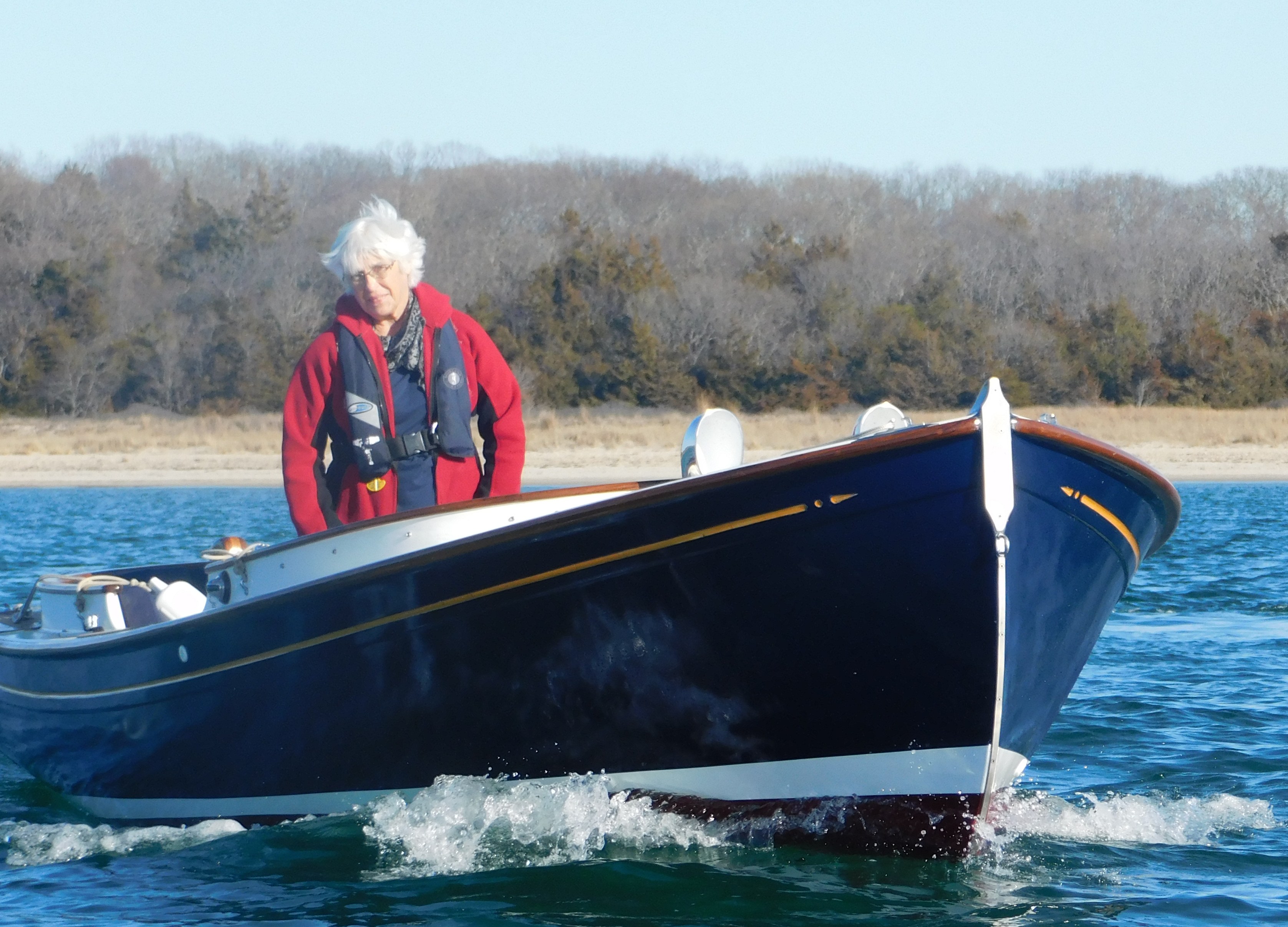 Gartside 17 — Cold-Molded Electric Launch — photo 3