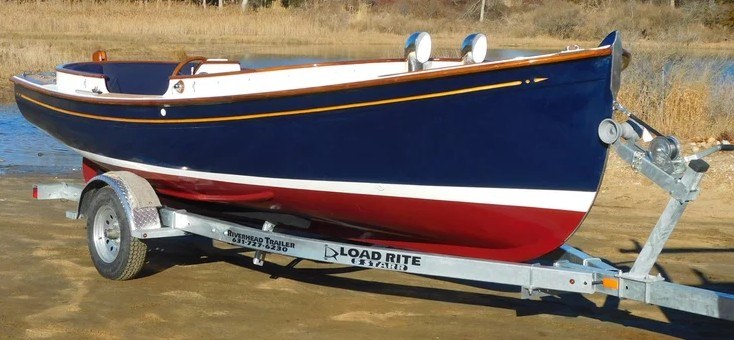 Gartside 17 — Cold-Molded Electric Launch — photo 5