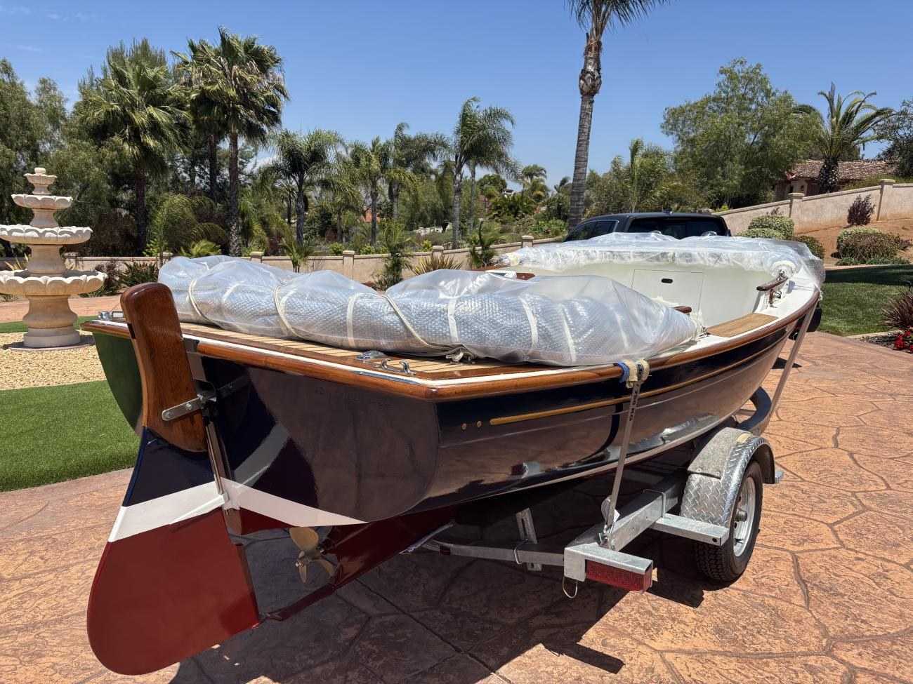 Gartside 17 — Cold-Molded Electric Launch — photo 6