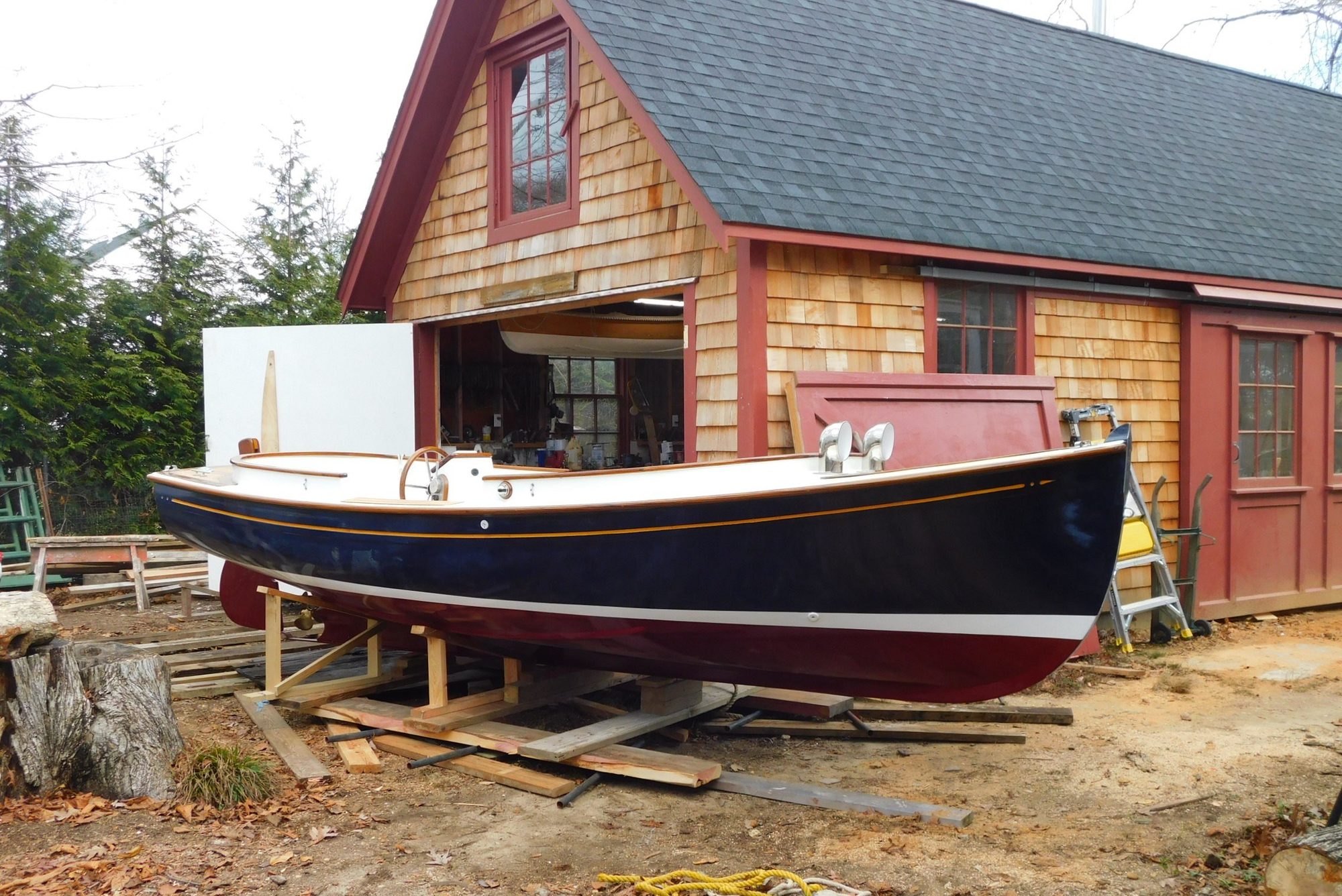2025 Gartside 17 — Cold-Molded Electric Launch, 17'