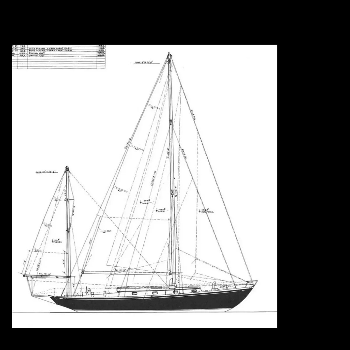 Madrigal — Sparkman & Stephens / Paul Luke Yawl — photo 48