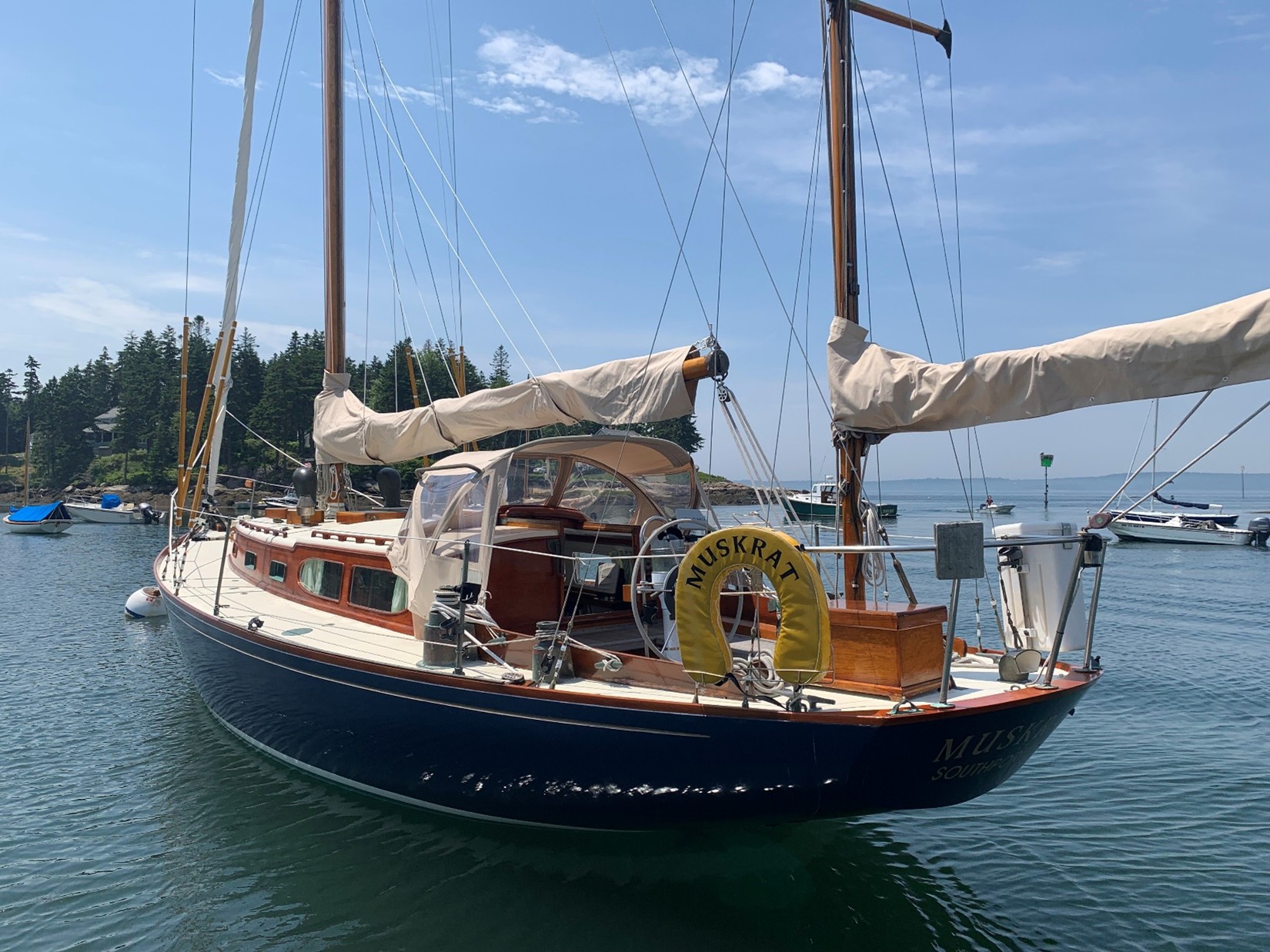 Muskrat — Alden Challenger K/CB Yawl — photo 14
