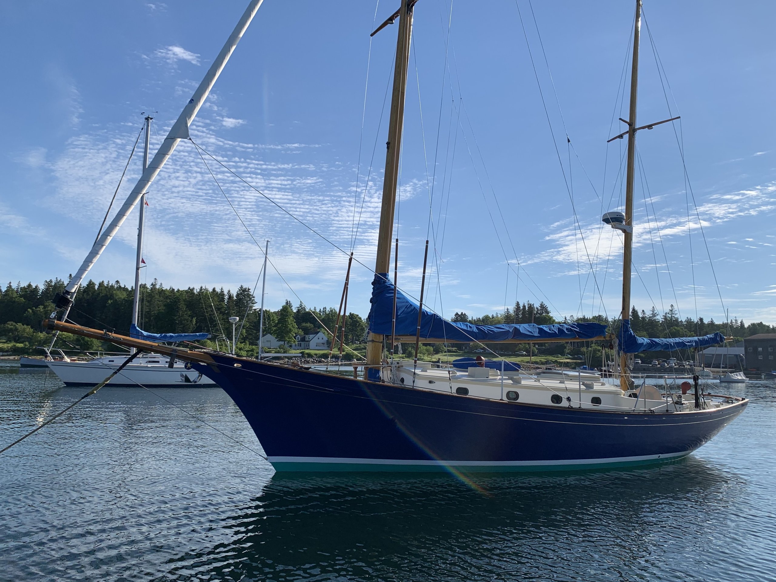 Nasket — Joel White / Brooklin Boat Yard Ketch — photo 2
