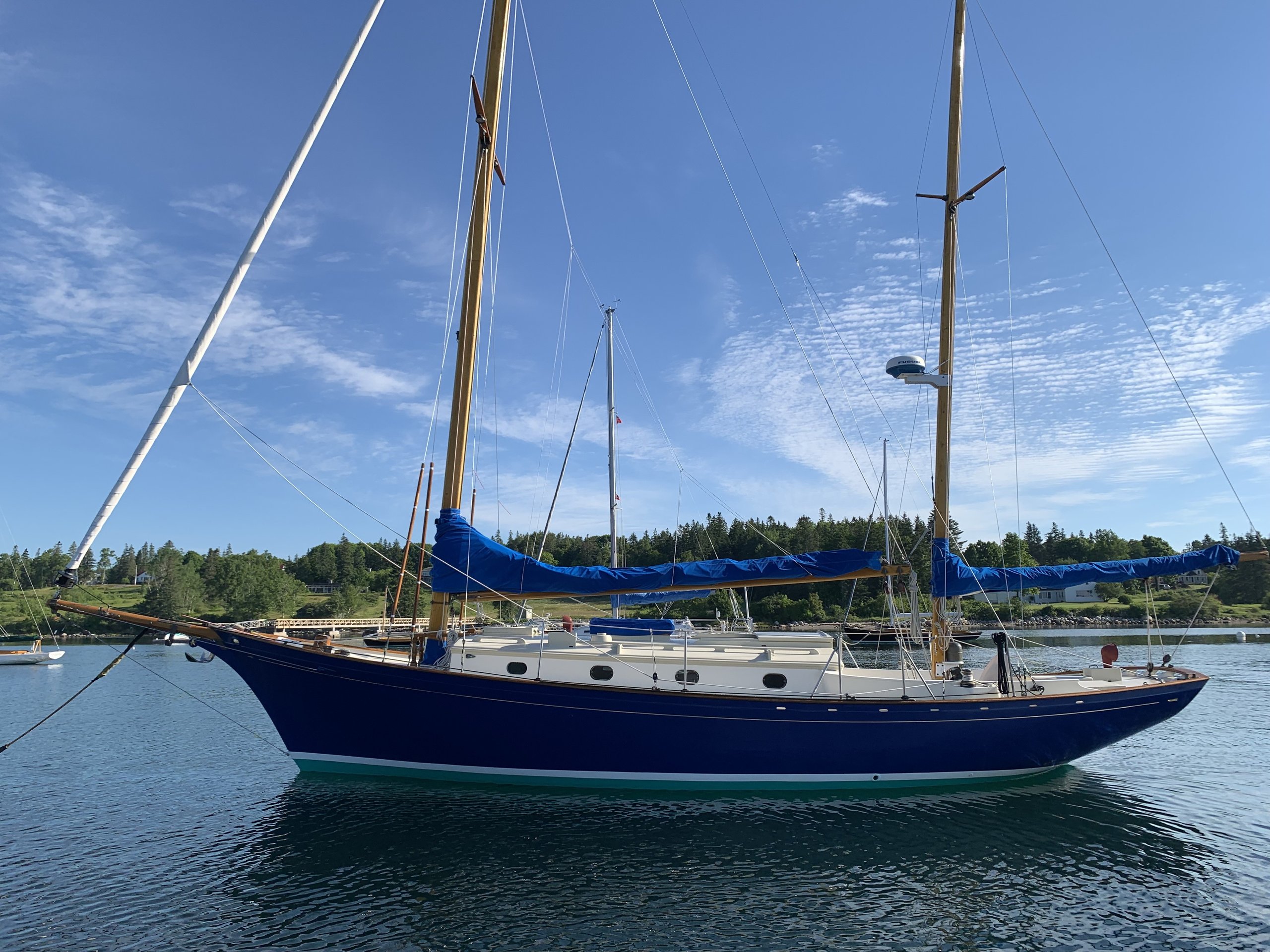 Nasket — Joel White / Brooklin Boat Yard Ketch — photo 3