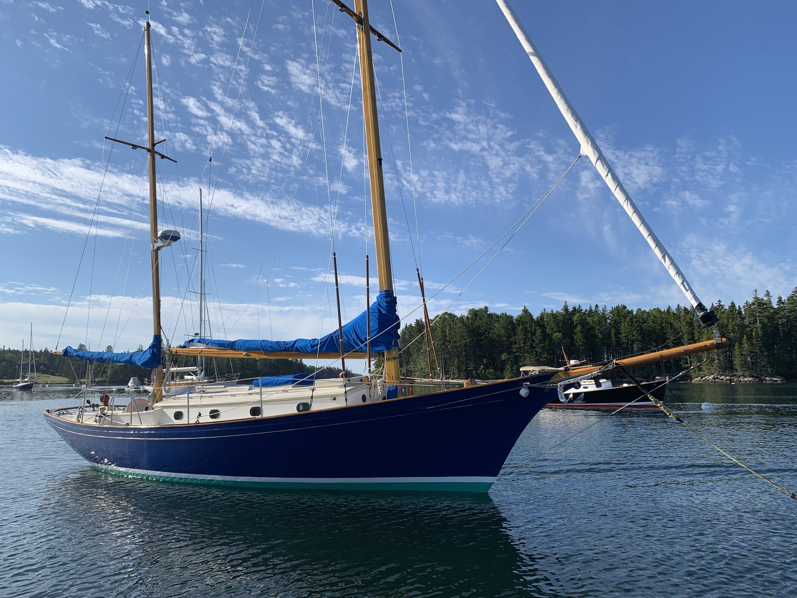 Nasket — Joel White / Brooklin Boat Yard Ketch — photo 4