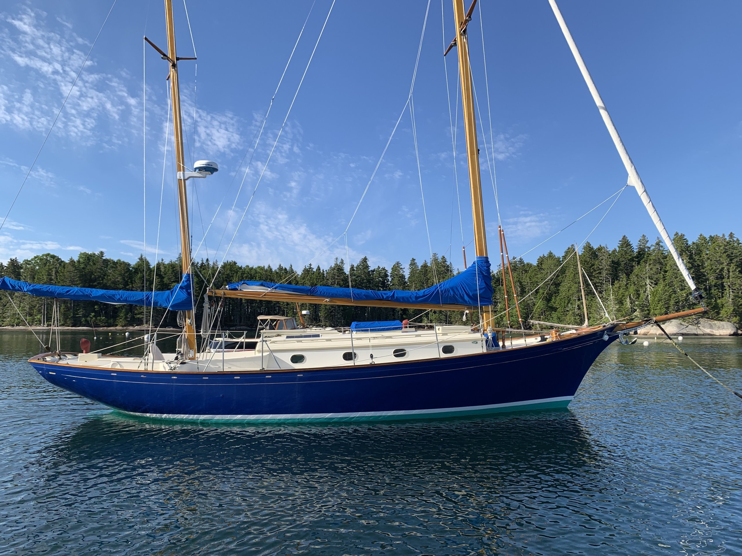 Nasket — Joel White / Brooklin Boat Yard Ketch — photo 5
