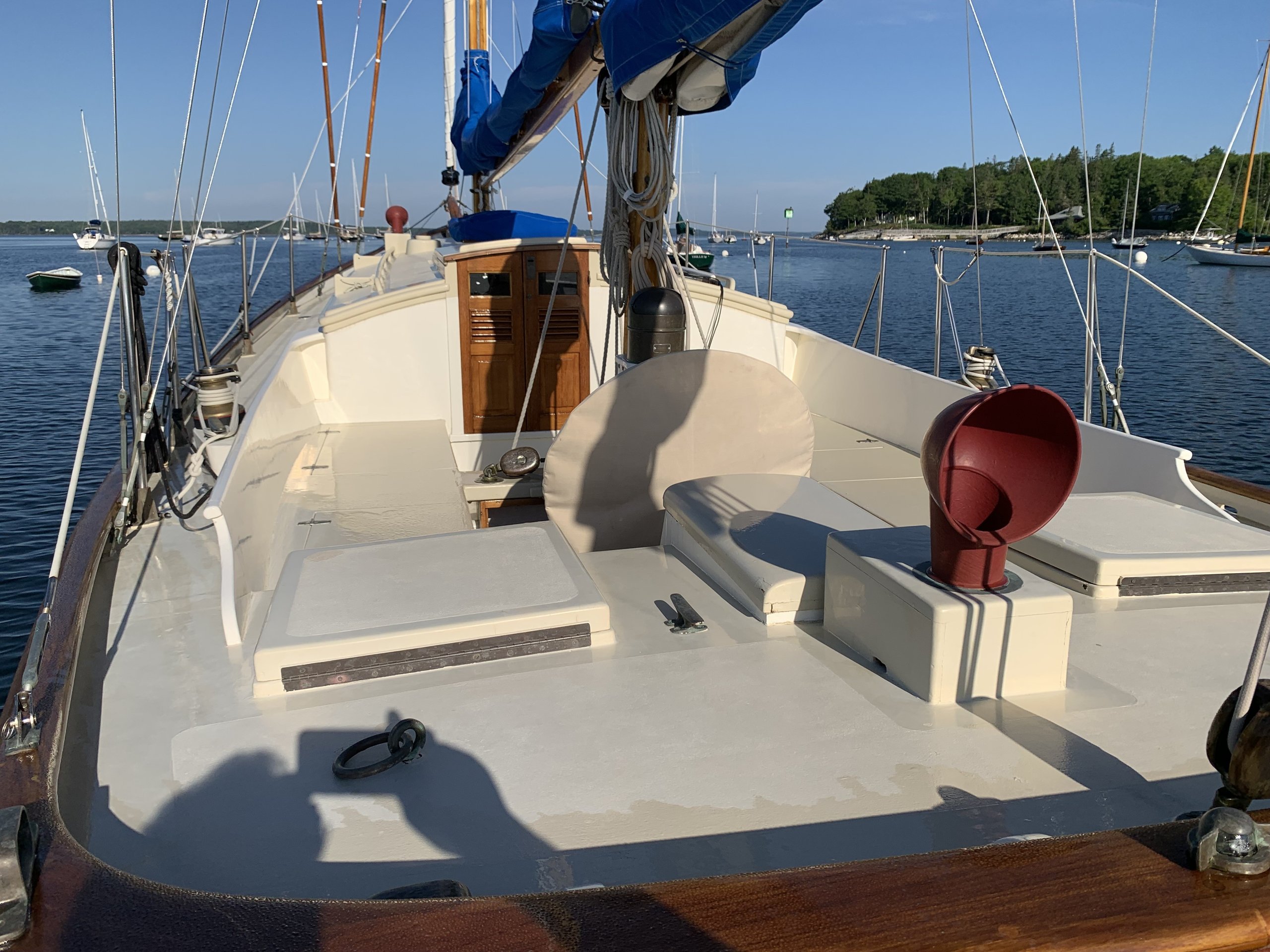 Nasket — Joel White / Brooklin Boat Yard Ketch — photo 8