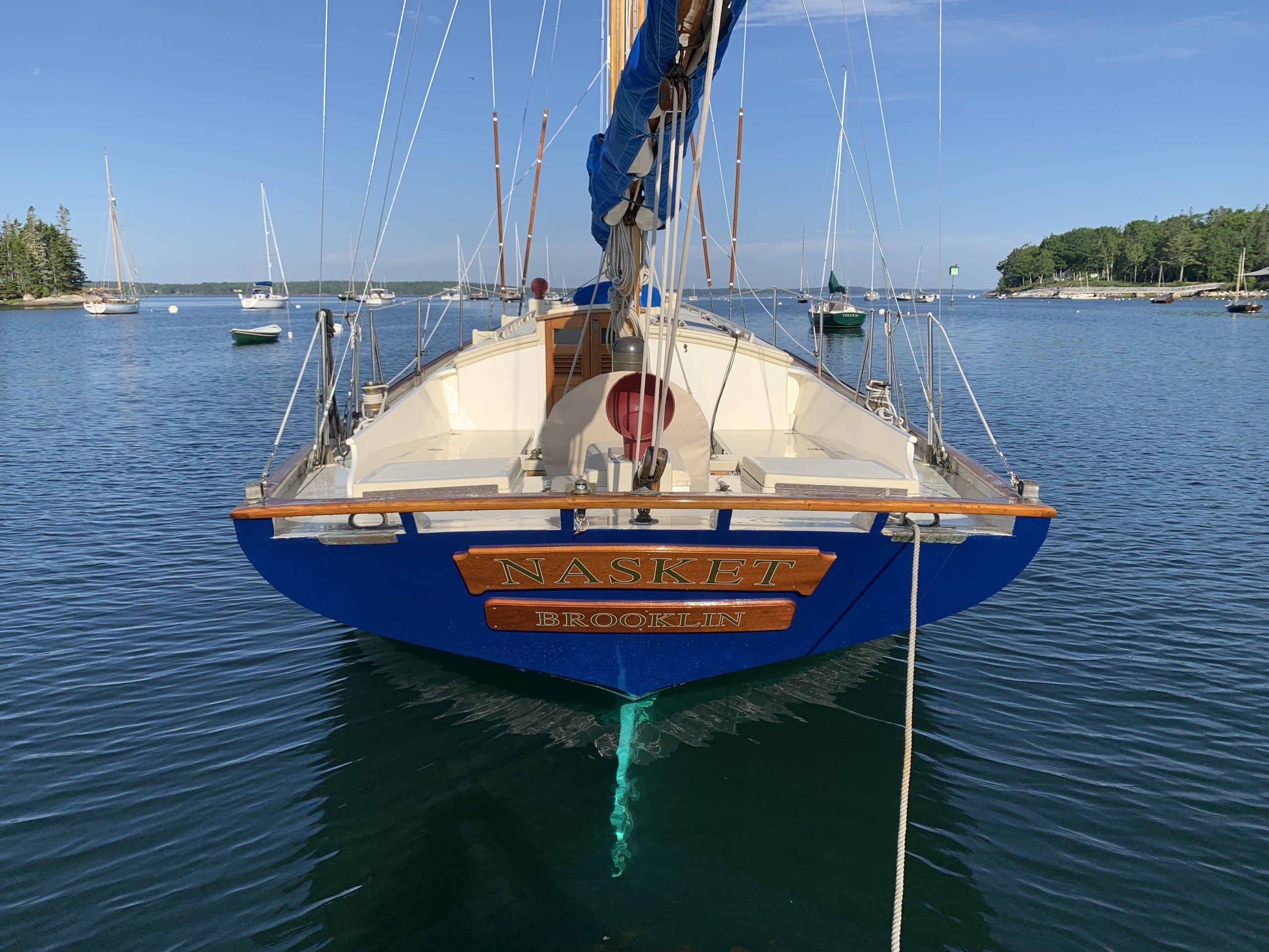 Nasket — Joel White / Brooklin Boat Yard Ketch — photo 9