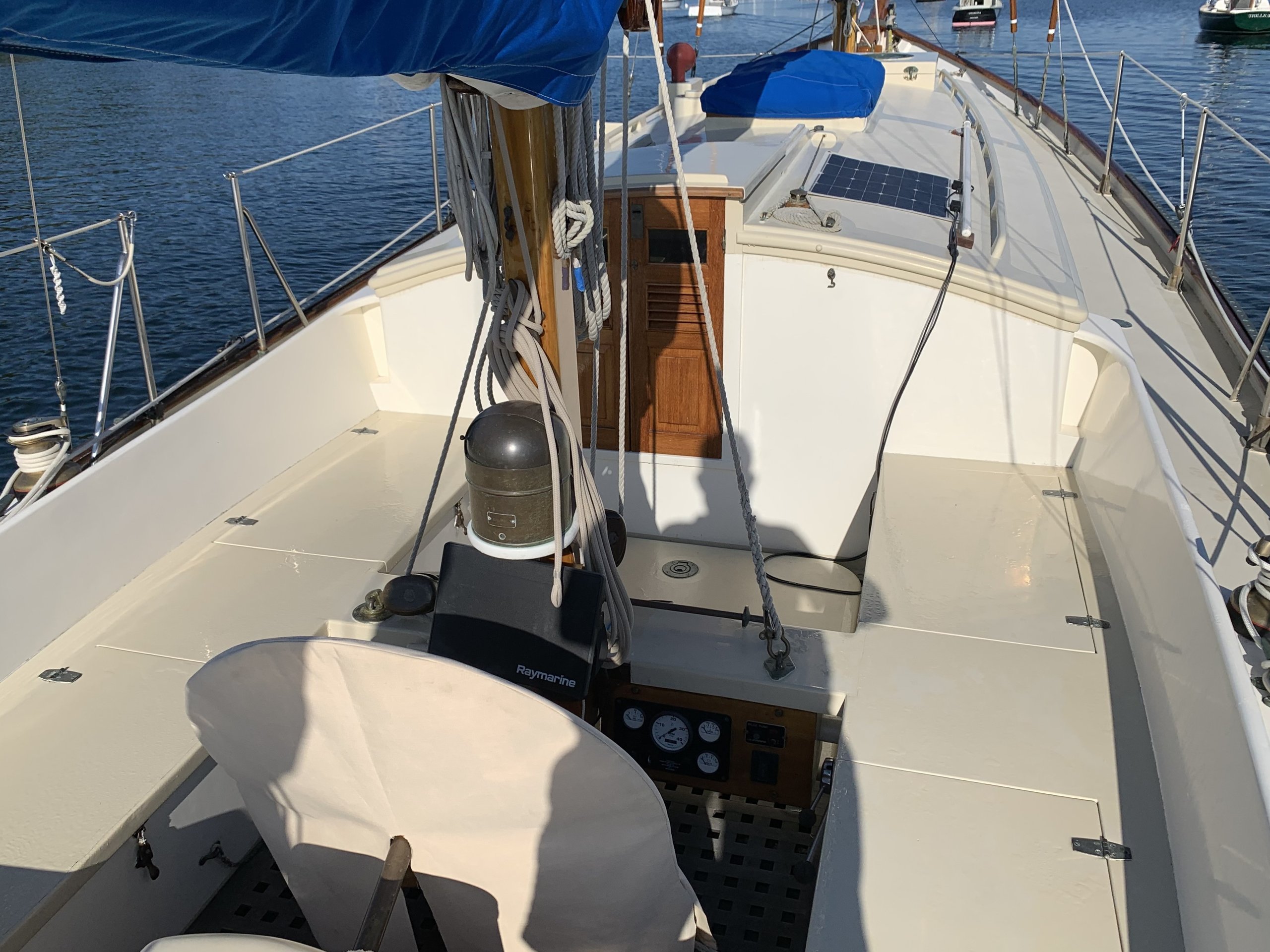 Nasket — Joel White / Brooklin Boat Yard Ketch — photo 10
