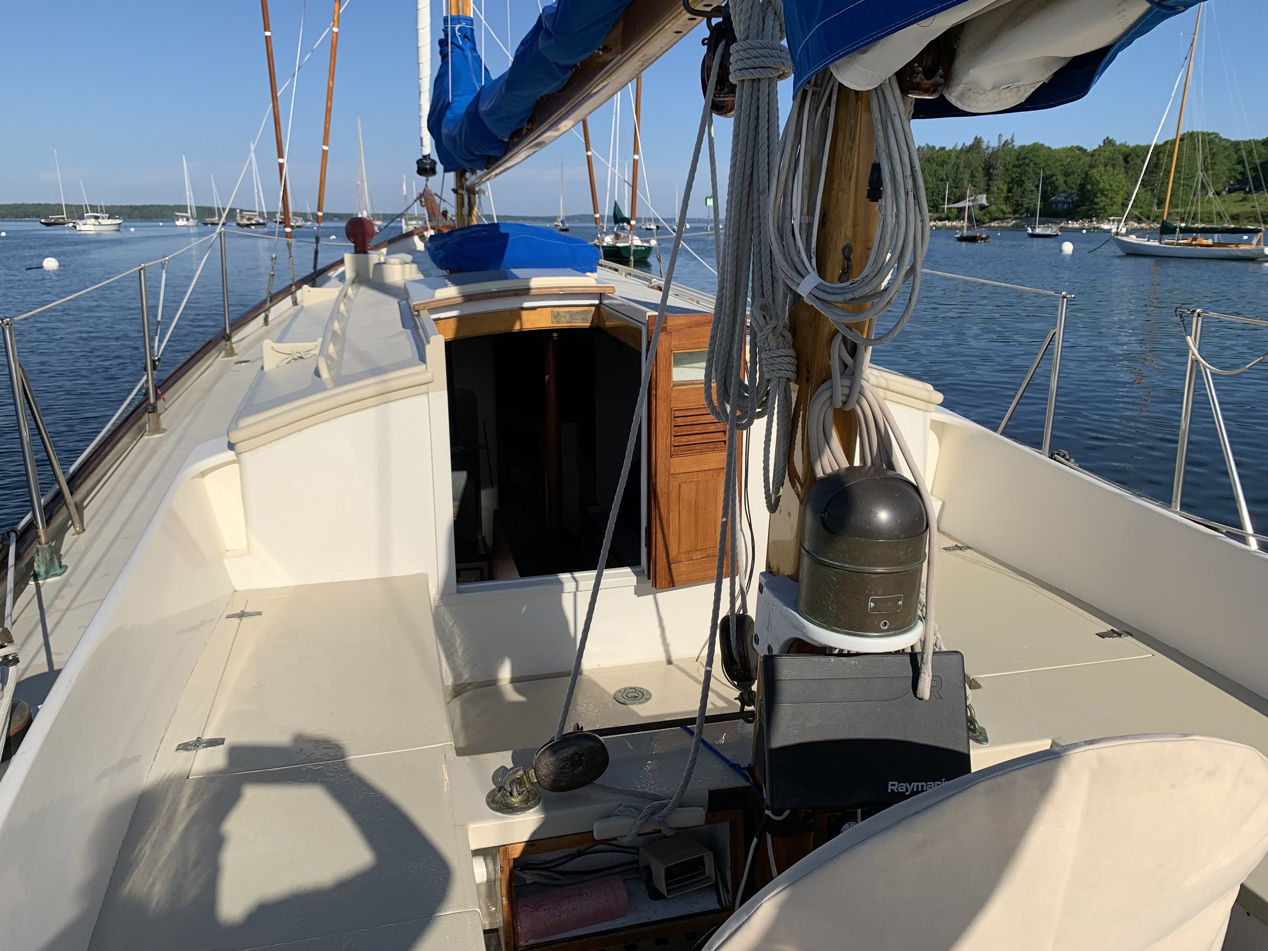 Nasket — Joel White / Brooklin Boat Yard Ketch — photo 12