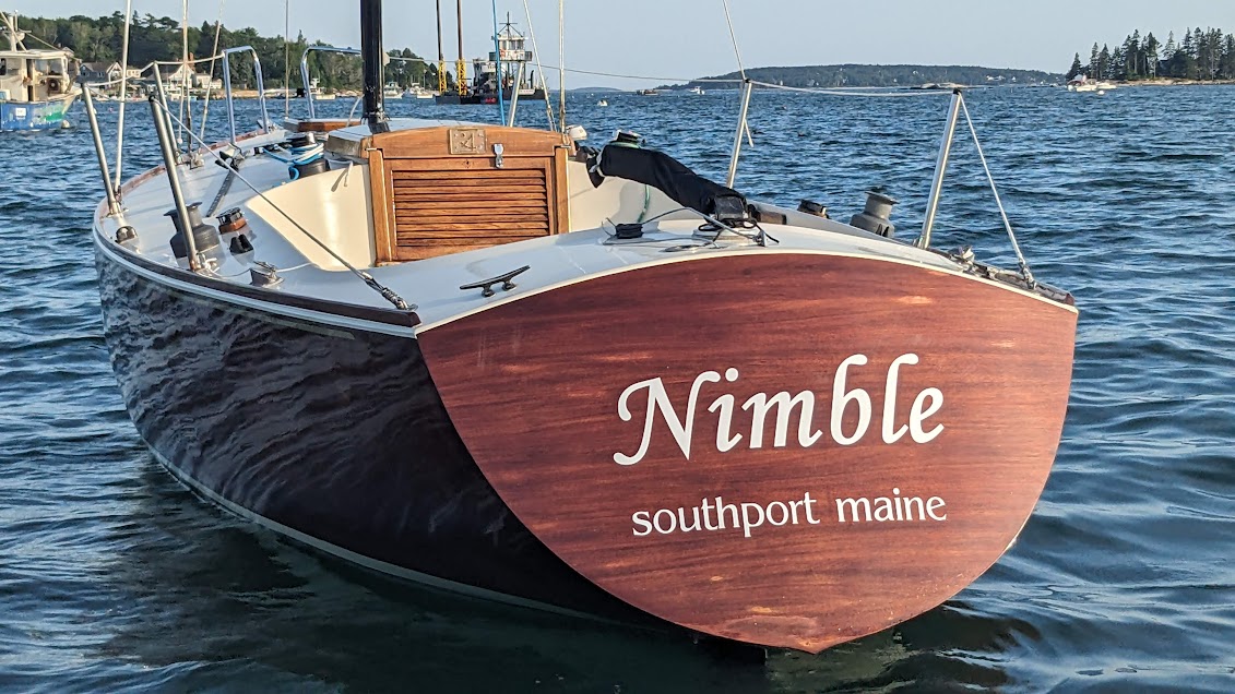 Nimble — Norton 30 Spirit of Tradition Sloop — photo 3