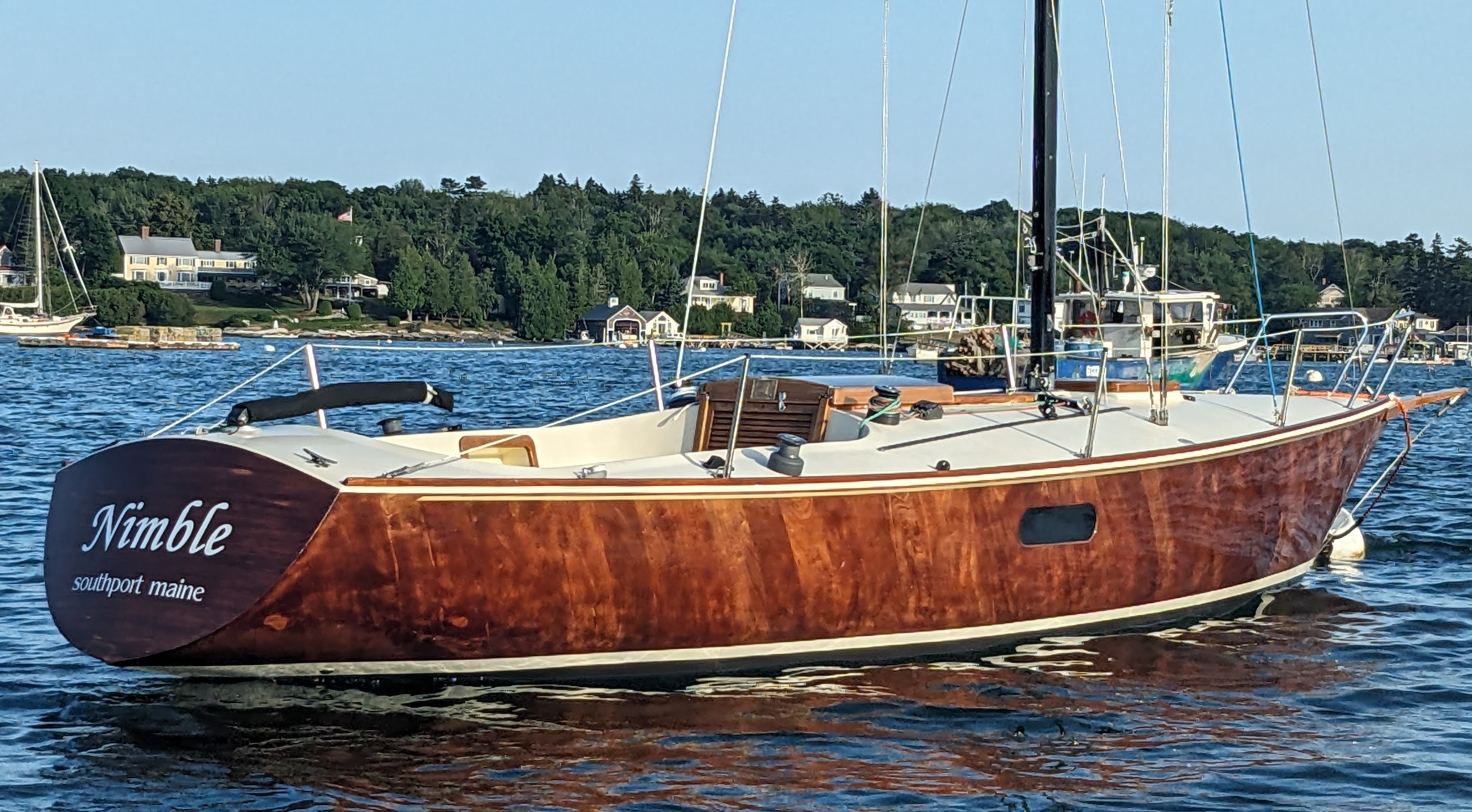 Nimble — Norton 30 Spirit of Tradition Sloop — photo 5