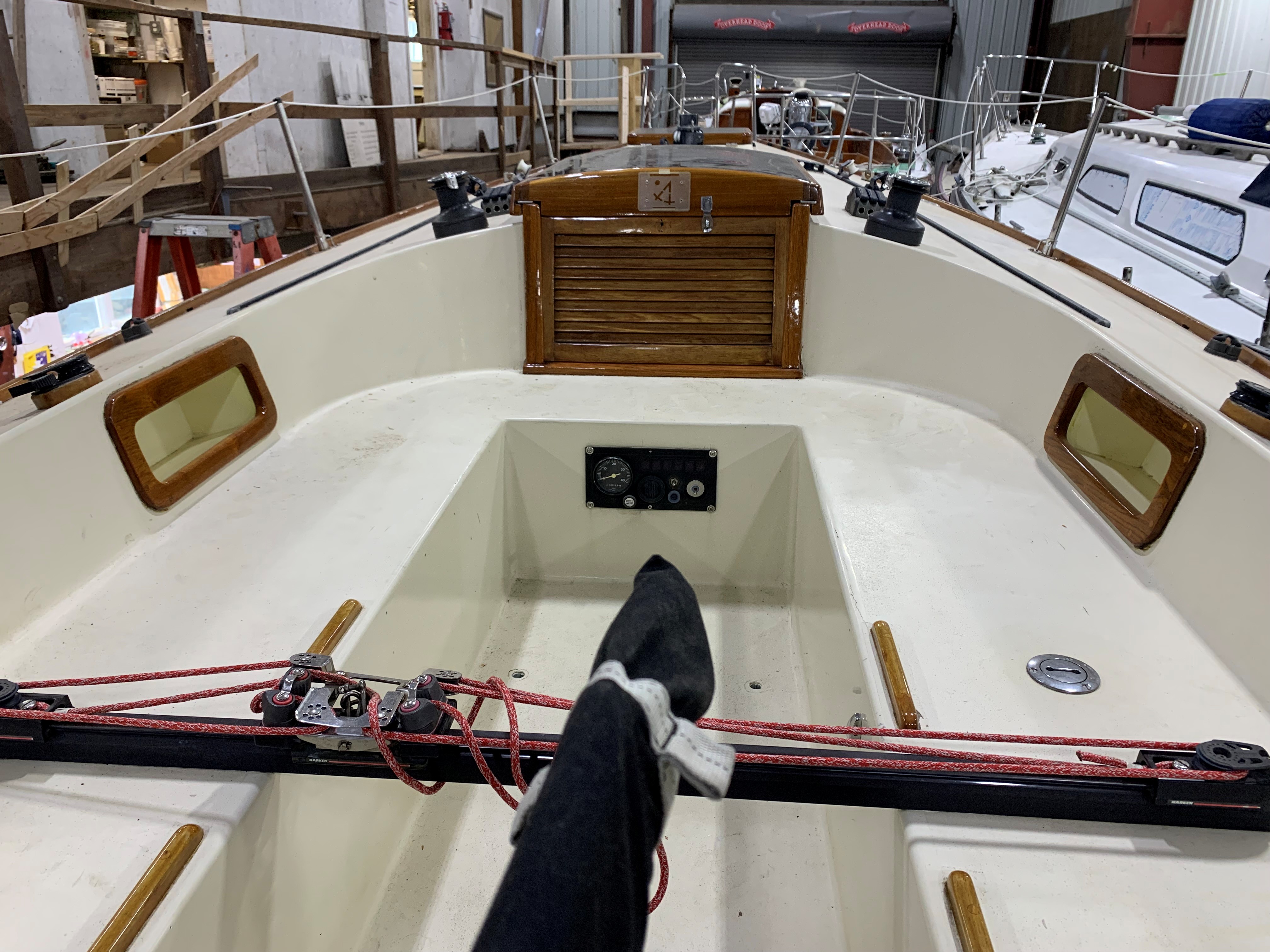Nimble — Norton 30 Spirit of Tradition Sloop — photo 6