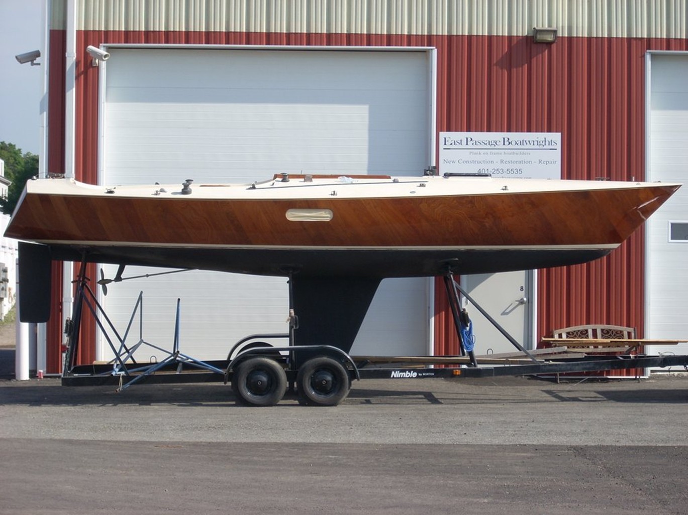 Nimble — Norton 30 Spirit of Tradition Sloop — photo 8