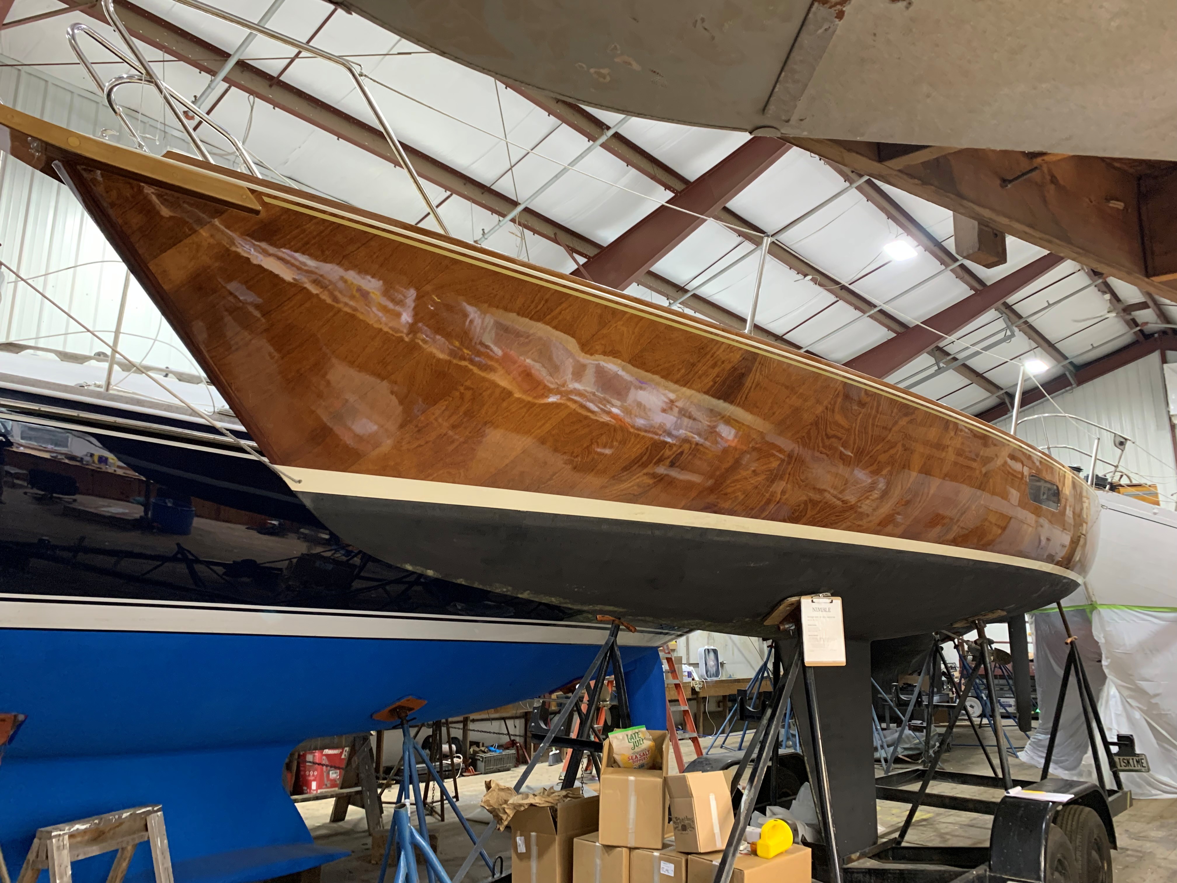 Nimble — Norton 30 Spirit of Tradition Sloop — photo 9