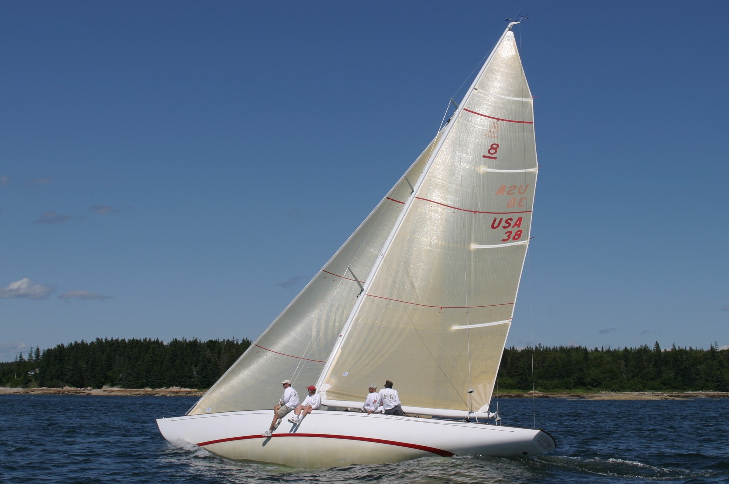 Pleione — 2004 Jim Taylor / Bruce Dyson Custom 8-Metre Sloop — photo 21