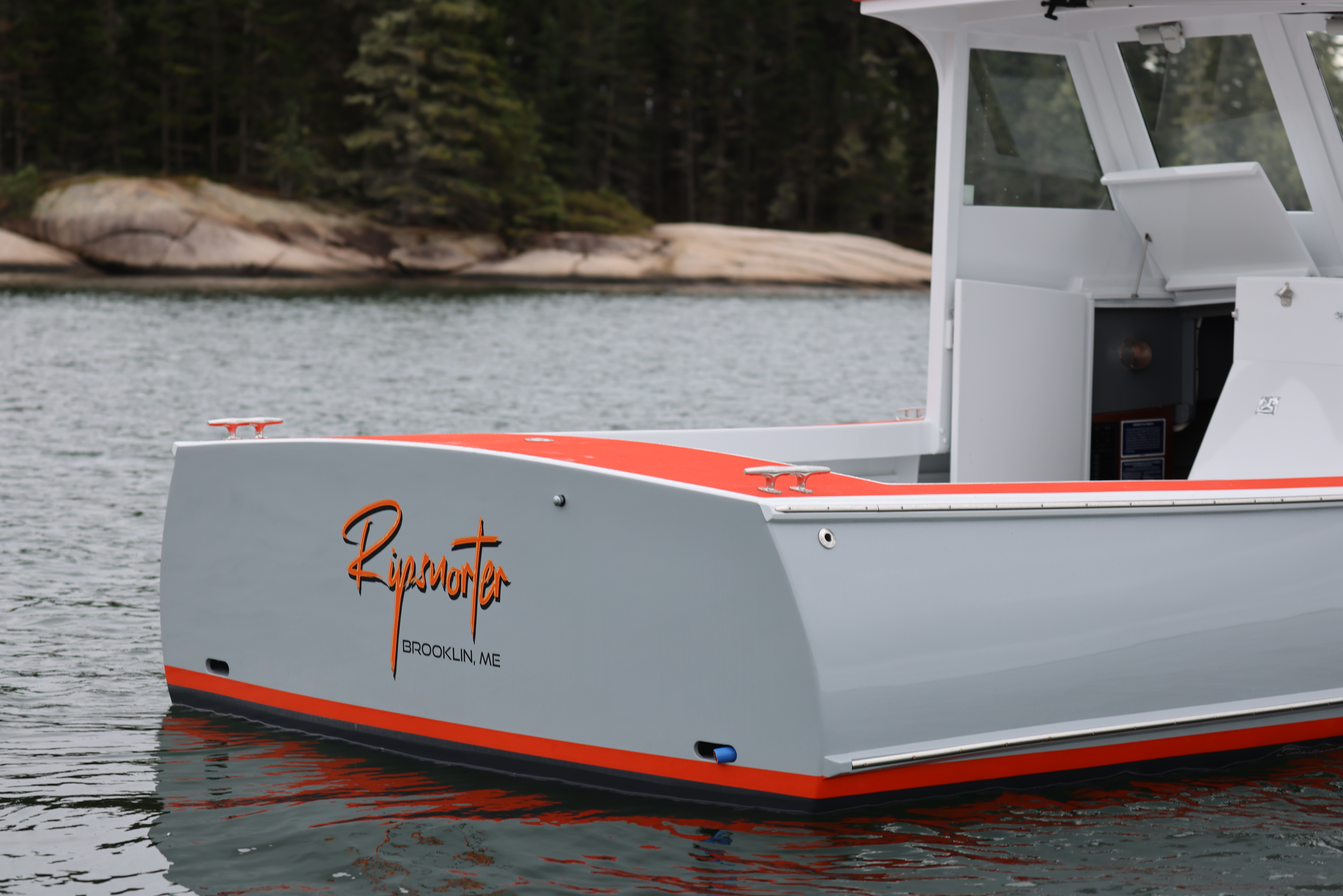 Rip Snorter — Custom Lobster/Picnic Boat — photo 3