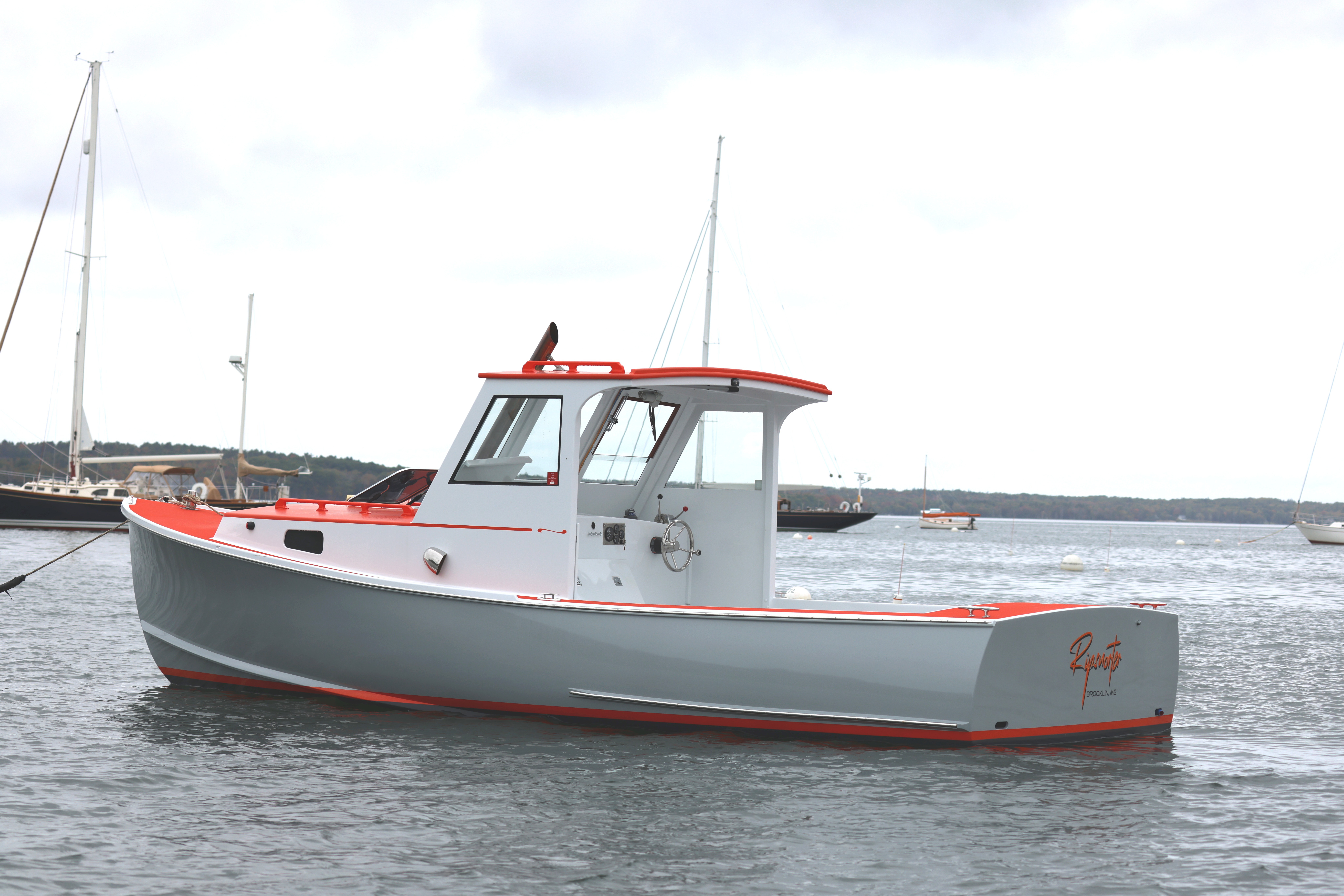 Rip Snorter — Custom Lobster/Picnic Boat — photo 5