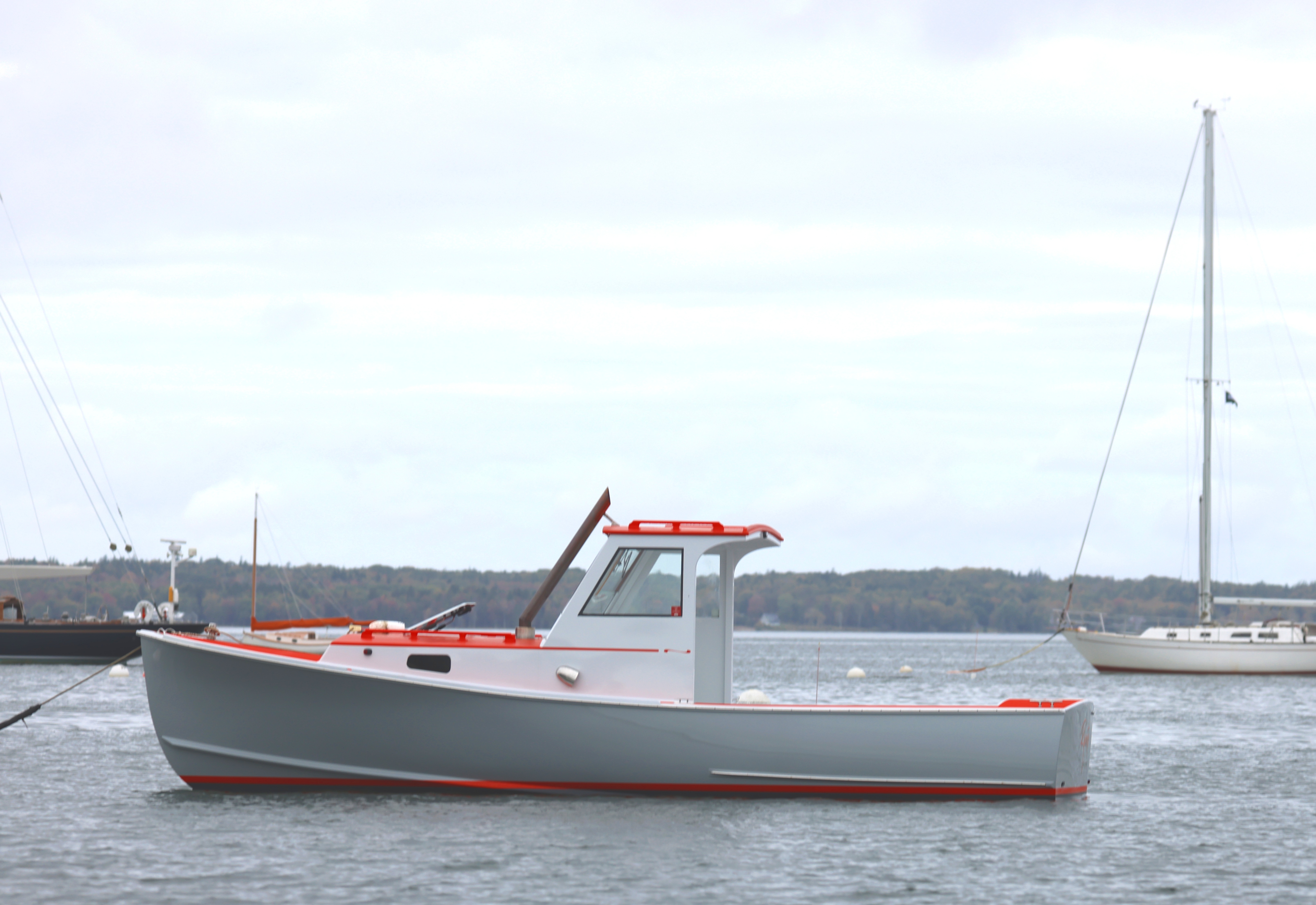 Rip Snorter — Custom Lobster/Picnic Boat — photo 7