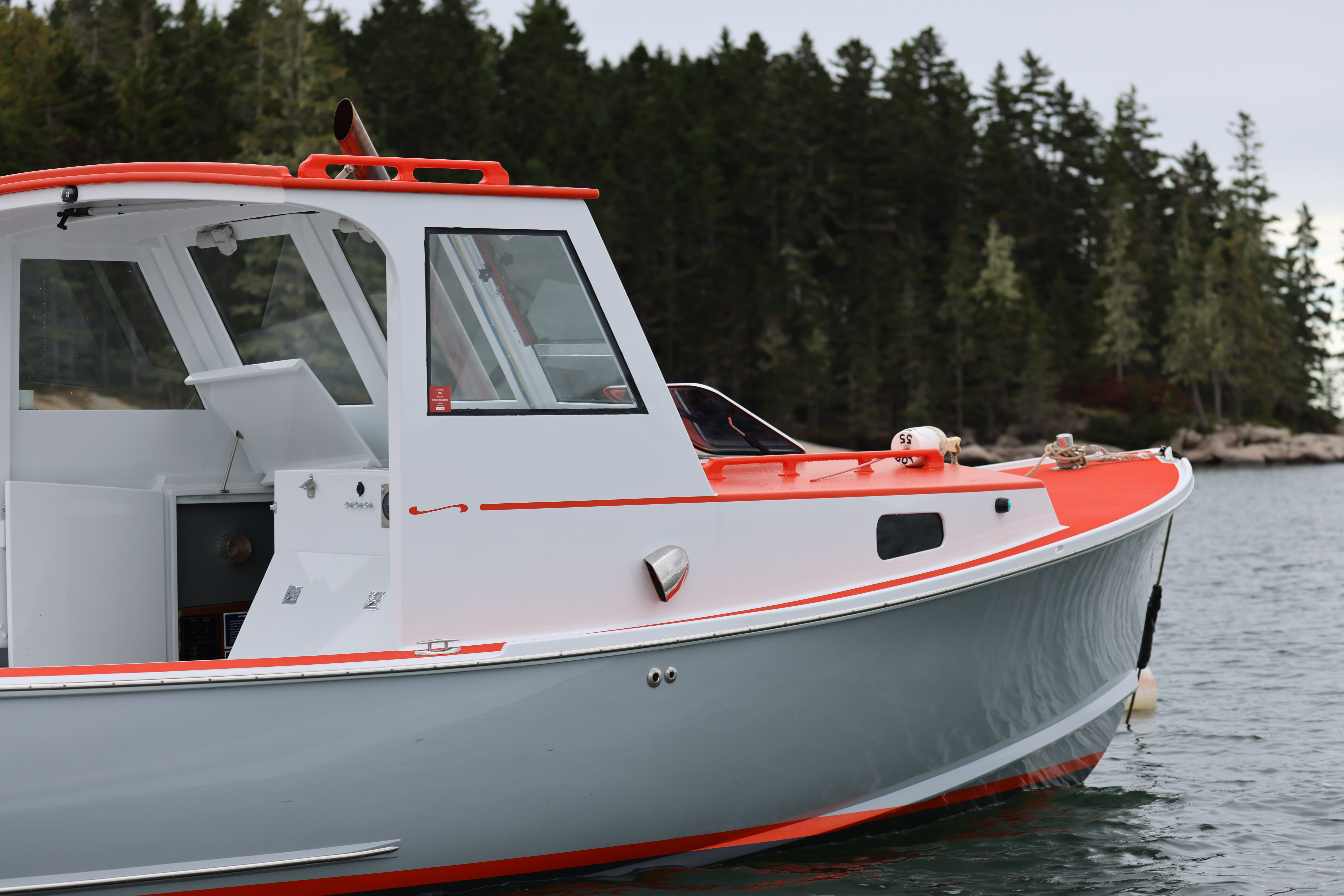 Rip Snorter — Custom Lobster/Picnic Boat — photo 11