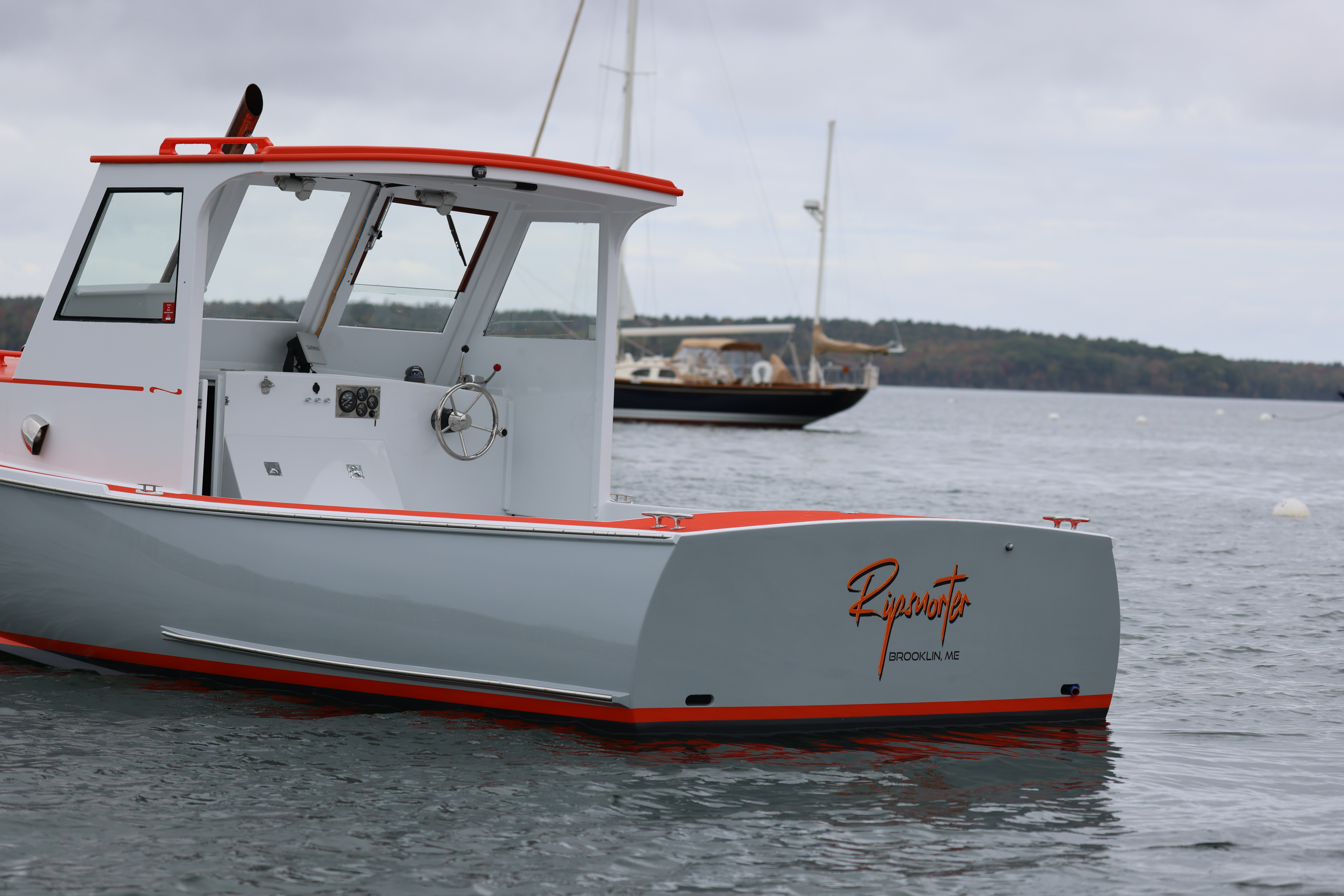 Rip Snorter — Custom Lobster/Picnic Boat — photo 13