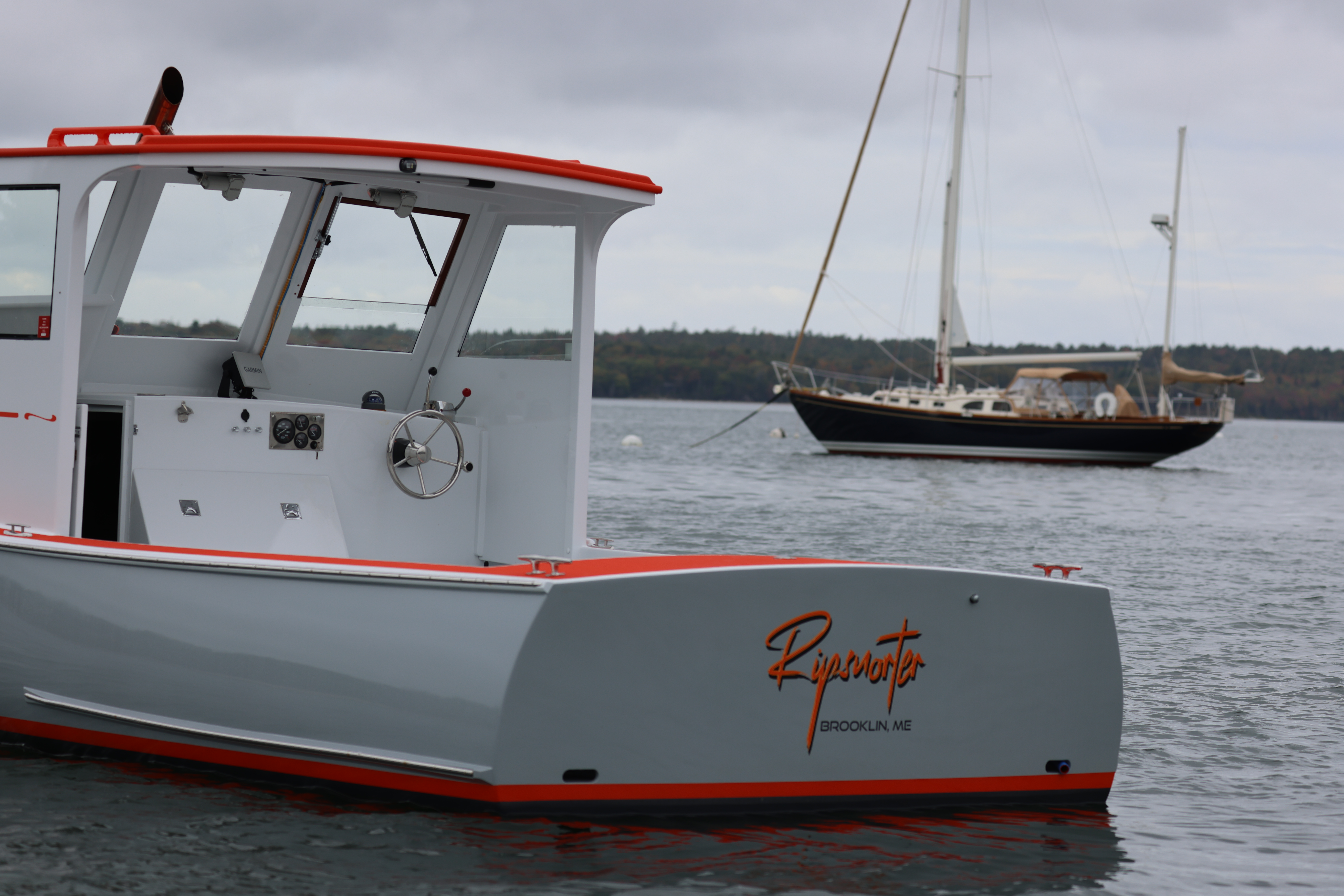Rip Snorter — Custom Lobster/Picnic Boat — photo 14