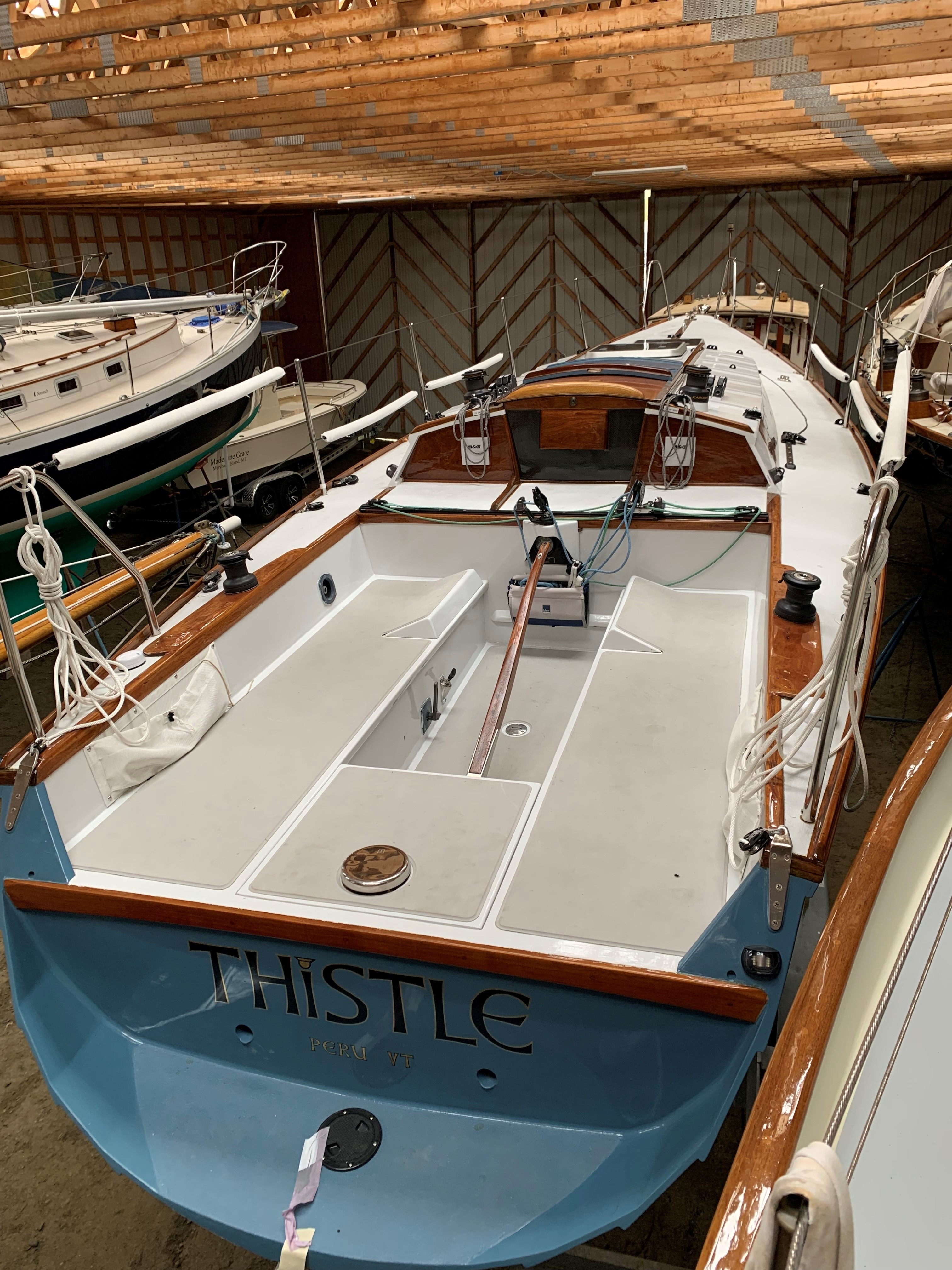 Thistle — Kremer Fin Keel Sloop — photo 10