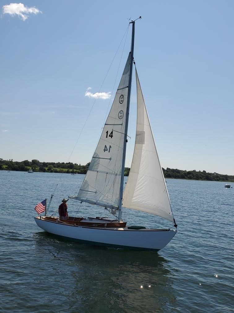 Virginia B — Landing School LS-26 Sloop — photo 4 of 19