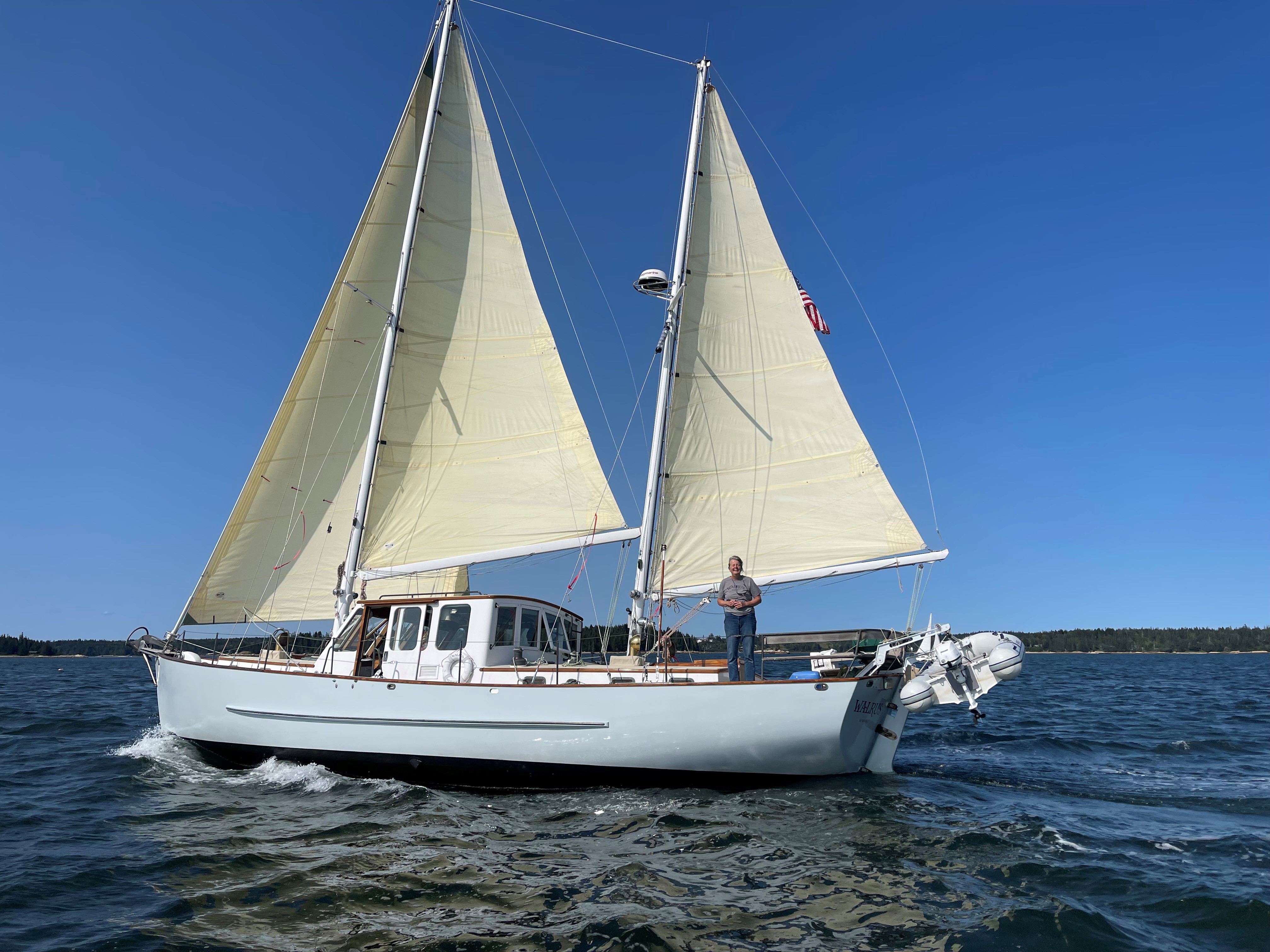 Walrus — Herreshoff Motorsailer Ketch — photo 4