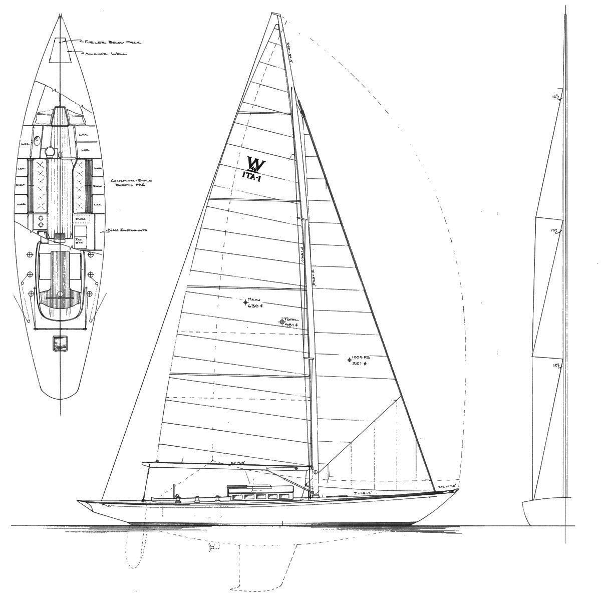 Zebra — W-Class W-46 Sloop — photo 3